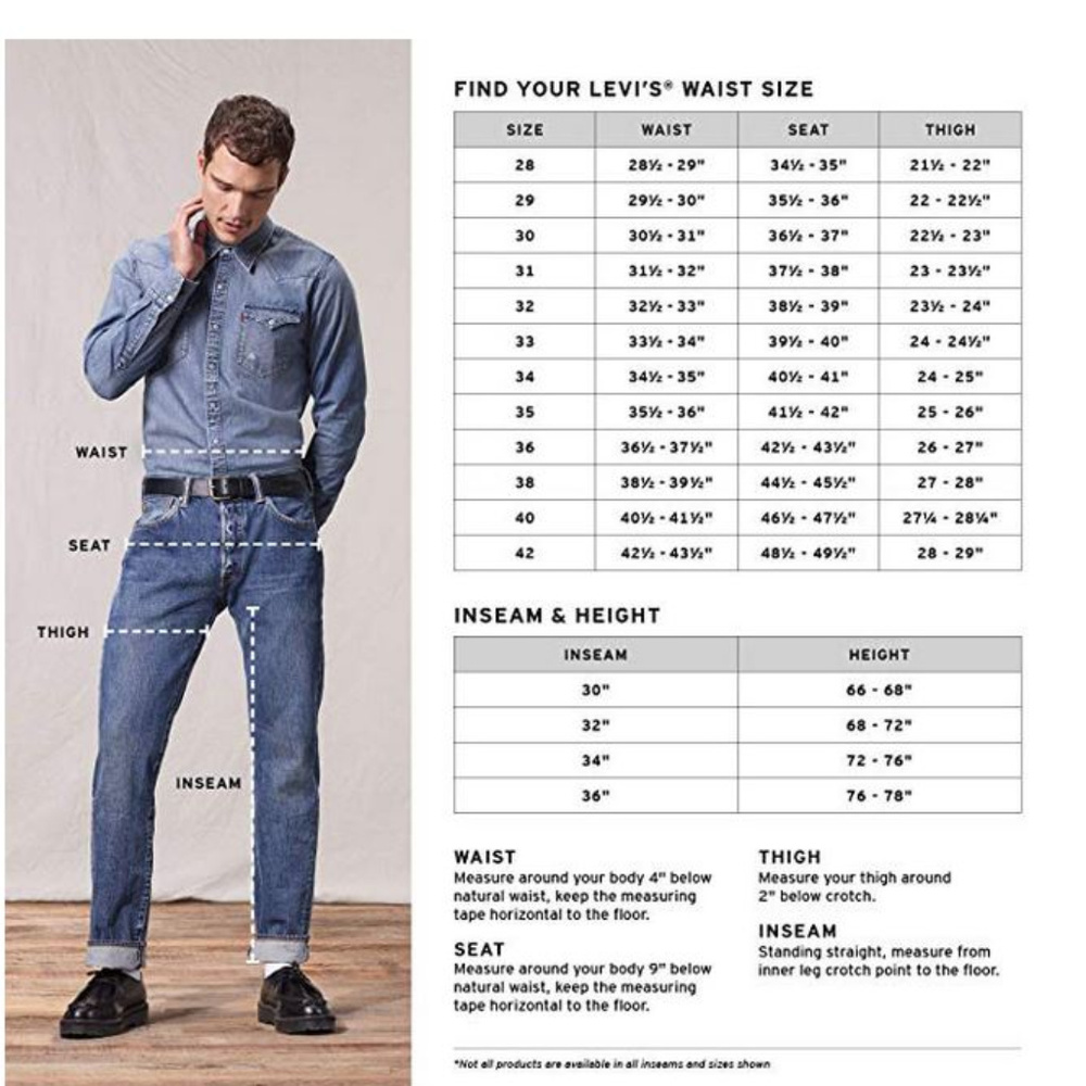 Levi's 505 Regular Fit Men’s Jeans - Picture 6 of 7